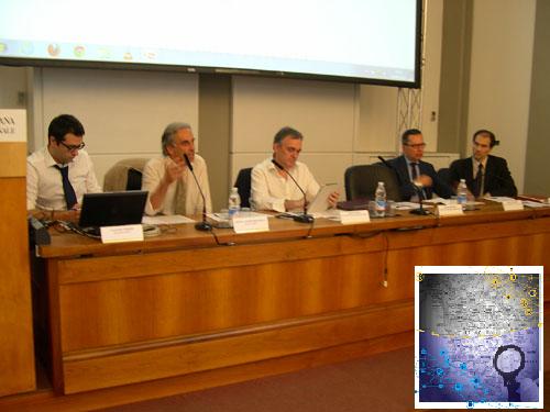 Da sinistra: Leonardo Ghezzi, Stefano Casini Benvenuti, Enrico Rossi, Stefano Morandi e Riccardo Perugi